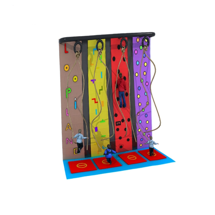 Wholesale Plastic Kids Rock Climbing Wall for Children